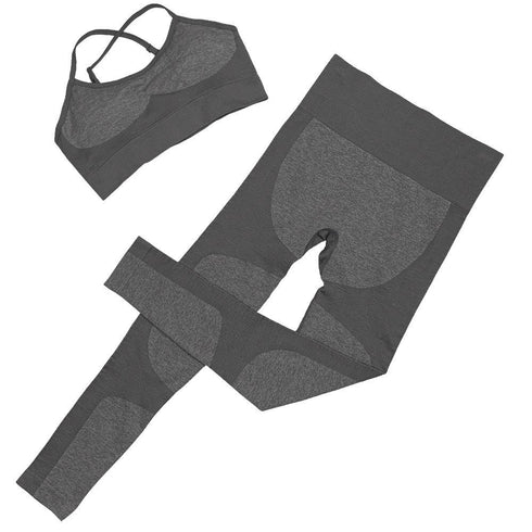 Yoga vest set sports suit